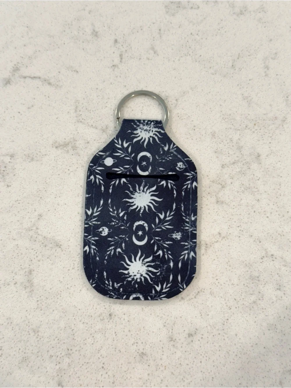 NWOT-Colorful Hand Sanitizer Holder Keychains (5)